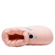 Women Warm Plush Waterproof Elastic Band Indoor Slippers