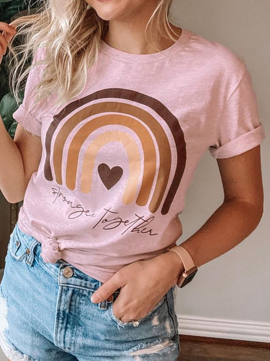 Rainbow Teacher T-shirt HF2620-02-02