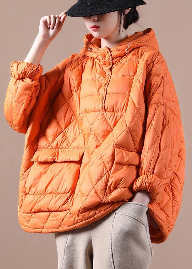 2025 Loose Fitting Winter Puffer Jacket Hooded Green Down Coat